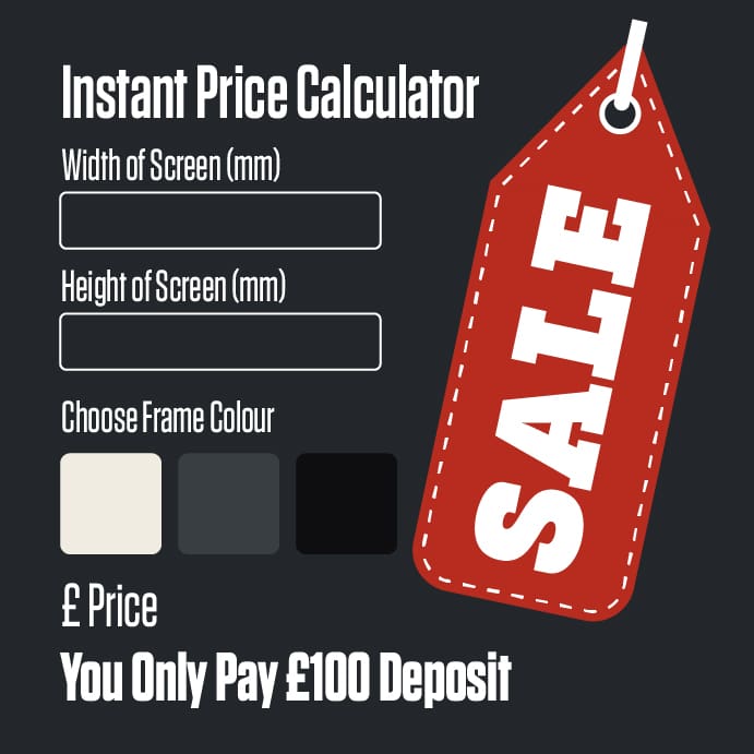 Price Calculator Sake Only pay £100 Deposit